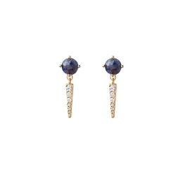 PDPAOLA 18K Gold Plated Silver Single Earring/ PG01-718-U