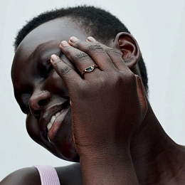 PANDORA Me 14K Ոսկեպատ Արծաթյա Մատանի/ 163325C01-54