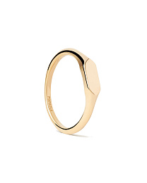PDPAOLA 18K Gold Plated Silver Ring/ AN01-C47-14