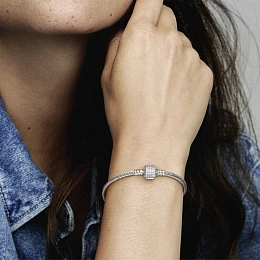PANDORA Moments Արծաթյա Թևնոց/ 590723CZ-18