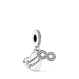 PANDORA Moments Серебряный Шарм/ 791948CZ