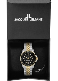 Jacques Lemans men's quartz wristwatch/ 1-2205N