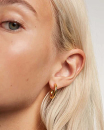 PDPAOLA 18K Gold Plated Silver Earring/ AR01-377-U