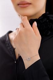L'atelier Precieux Silver Bracelet/ 87396318