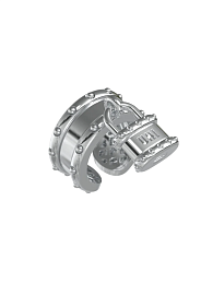 Silver Ring 17 mm / Lock5-17