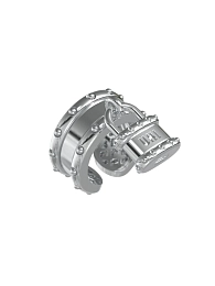 Silver Ring 17 mm / Lock5-17