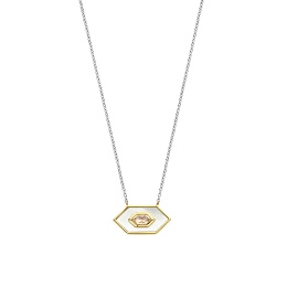 Ti Sento 14K Gold Plated Silver Necklace/ 34039MW-42