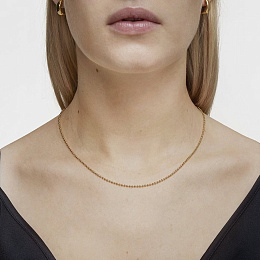 TOUS 18K Gold plated Silver Necklace/ 311903210