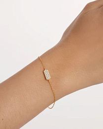 PDPAOLA 18K Gold Plated Silver Bracelet/ PU01-415-U