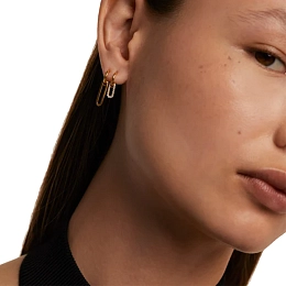 PDPAOLA 14K Gold Plated Silver Earring/ AR01-828-U