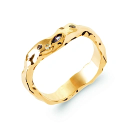 Maison de la Bijouterie 18K Gold Plated Ring/ 20002140-52