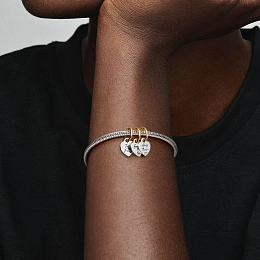 PANDORA Moments 14K Gold Plated Silver Charm/ 762722C00