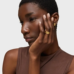 TOUS 18K Ոսկեպատ Արծաթյա Մատանի/ 1004508614