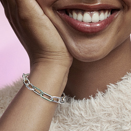 PANDORA Me Silver Bracelet Connector/ 799660C01
