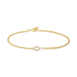 Ania Haie 14K Gold Plated Silver Bracelet/ B059-02G