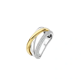 Ti Sento Silver Ring/ 12422ZY-56