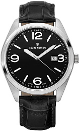 Claude Bernard  Men's  Wristwatch/ 53019 3CN NB Switzerland