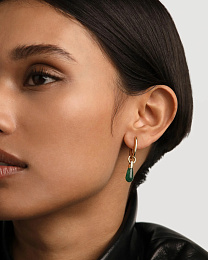 PDPAOLA 18K Gold Plated Silver Single Earring/ PG01-094-U