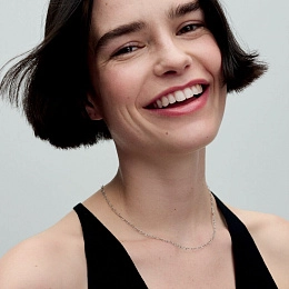 PANDORA Moments серебряное ожерелье/ 393334C00-45