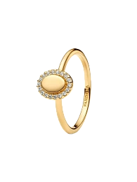 PANDORA 14K Gold Plated Ring/163800C01-58