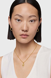 TOUS 18K Gold plated Silver Pendant/ 1004222000