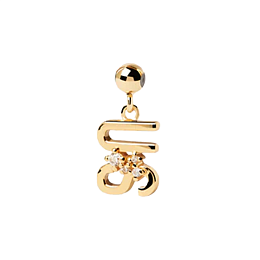 PDPAOLA 14K Gold Plated Silver Charm/ CH01-032-U