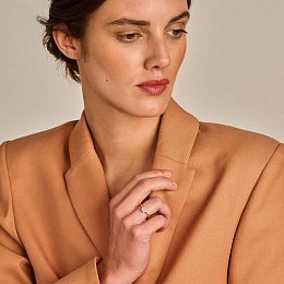 Blush Լաբ ադամանդով 14K ոսկյա Մատանի/ LG1009Y-54