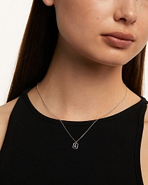 PDPAOLA Silver Necklace/ CO02-512-U