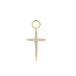 Ania Haie 14K Ոսկեպատ Արծաթյա Չարմ/ EC048-14G