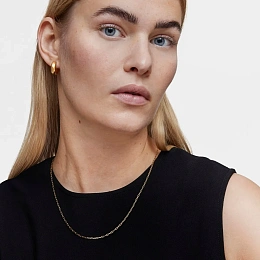 TOUS 18K Gold plated Silver Necklace/ 311903140