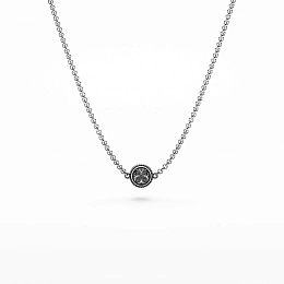 Silver Necklace "Khach" / CD039