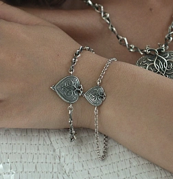Silver Bracelet "Anverjutyun" / CD078