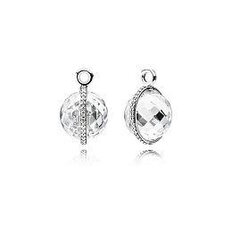PANDORA Moments Silver Earring/ 290683CZ