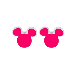 Disney Children's Silver Earring/ ES00063SNFL