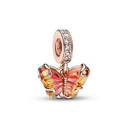 PANDORA Moments 14K Rose Gold Plated Silver Charm/ 782698C01