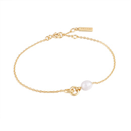 Ania Haie 14K Ոսկեպատ Արծաթյա Թևնոց/ B043-01G