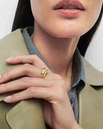 PDPAOLA 18K Gold Plated Ring/AN01-D96-14