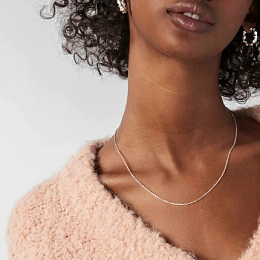 TOUS Silver Necklace/ 011905611