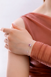 Disney Children's Silver Bracelet/ BS00062SRUL