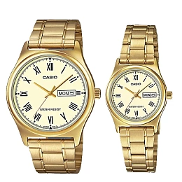 Casio Couple Watches V006G-9BUDF