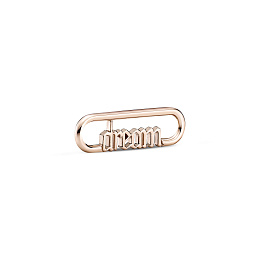 PANDORA Me 14K Rose Gold Plated Silver Bracelet Connector/ 789687C00