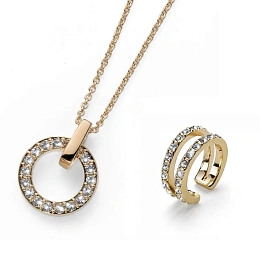 Oliver Weber Necklace and Earring Set