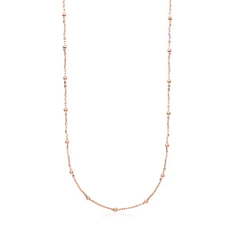 TOUS 18K Rose gold plated Silver Necklace/ 111902660