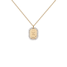 PDPAOLA 18K Gold Plated Silver Necklace/ CO01-570-U