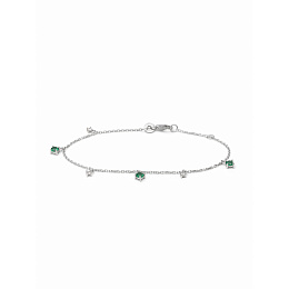L'atelier Precieux Silver Bracelet/ 87374618