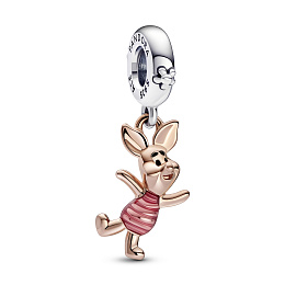 PANDORA Disney 14K Վարդագույն ոսկու պատվածքով Արծաթյա Չարմ/ 782208C01