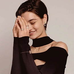 Ti Sento Silver Necklace and Earring Set