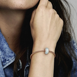 PANDORA Rose 14K Վարդագույն ոսկու պատվածքով Արծաթյա Չարմ/ 789420C00