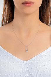 L'atelier Precieux Silver Necklace/ 72207245