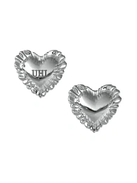 Ravioli Silver Earrings / VAL02